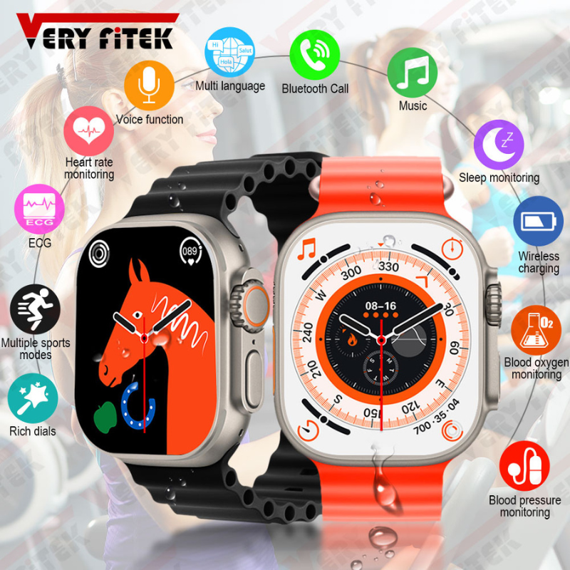 Smartwatch Ultra 8 T800 Reloj Inteligente Gama Alta 2023 + Obsequio